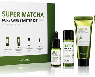 Some By MiSuper Matcha Pore Care confezione regalo per chiudere i pori e ottenere un look opaco
