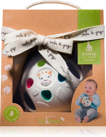 Sophie La GirafeVulli Senso Ball pallina a contrasto 3m+ 1 pz