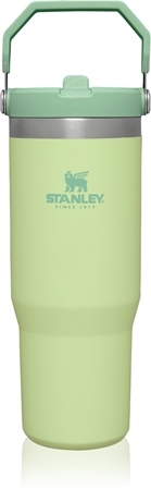 StanleyIceFlow™ Flip Straw Tumbler bottiglia in acciaio inox per l’acqua Citron 890 ml