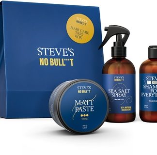 Steve'sNo Bull***t Hair Care Trio Box confezione regalo per capelli per uomo 1 pz