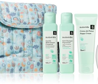 SuavinexBaby Care Essentials Set Blue kit da viaggio per bambini