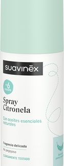 SuavinexCitronella Spray spray contro zanzare e zecche 6 m+ 100 ml
