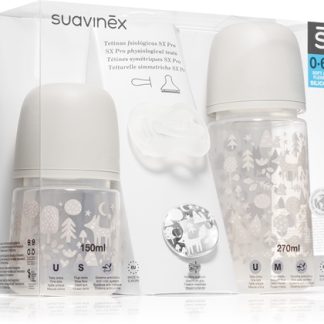 SuavinexFox Gift Set confezione regalo per bebè Grey