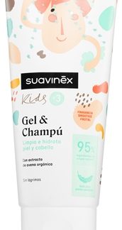 SuavinexKids Gel & Shampoo shampoo per bambini 2 in 1 3 y+ 200 ml