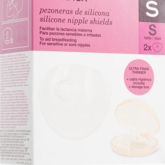 SuavinexZero Zero Silicone Nipple Shields proteggi capezzoli taglia S 21 mm 2 pz