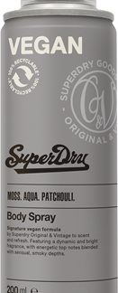 SuperdryMoss. Aqua. Patchouli. spray corpo per uomo 200 ml