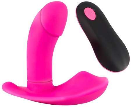 Sweet SmileLay-On stimolatore e vibratore Pink 10,5 cm
