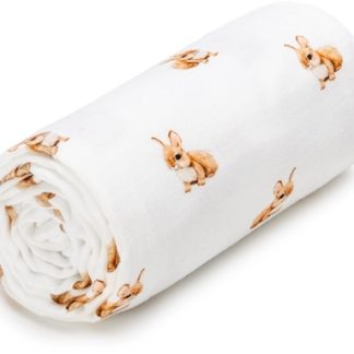 T-TOMIBIO Muslin Towel asciugamano Bunny 100 x 120 cm 1 pz