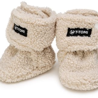 T-TOMITEDDY Booties Cream scarpette per bambini 6-9 months 1 pz