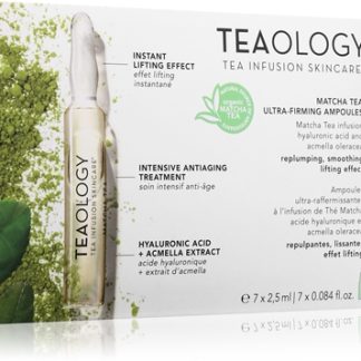 TeaologyAnti-Age Matcha Tea Ultra-Firming Ampoules fiala per idratare e tendere la pelle7x2,5 ml