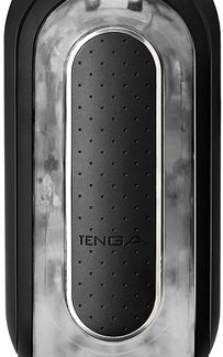 TengaFlip Zero Electronic Vibration Masturbatore maschile Black 18 cm