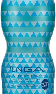 TengaPremium Original Vacuum Cup Extra Cool masturbatore monouso 15,5 cm
