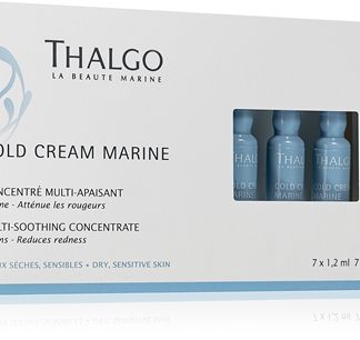 ThalgoCold Cream Marine Multi-Sooting Concentrate concentrato rigenerante per pelli sensibili e irritate7x1.2 ml