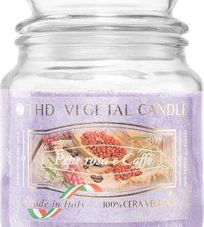 THDVegetal Pepe Rosa E Caffe candela profumata 400 g
