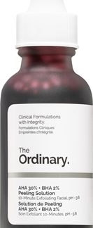 The OrdinaryAHA 30% + BHA 2% Peeling Solution soluzione effetto scrub30 ml