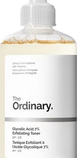 The OrdinaryGlycolic Acid 7% Exfoliating Toner lozione tonica esfoliante detergente240 ml