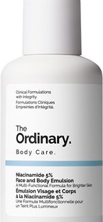 The OrdinaryNiacinamide 5% Face & Body Emulsion emulsione idratante leggera contro le macchie scureper viso e corpo 100 ml