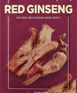 The SaemNatural Mask Sheet Red Ginseng maschera in tessuto per trattamento completo21 ml
