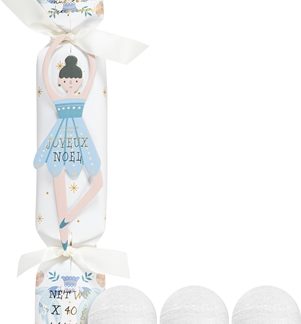 The Somerset Toiletry Co.Nut Cracker Fizzers compresse effervescenti per il bagno Rhubarb & Raspberry 3x40 g