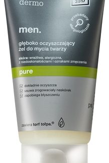 TołpaDermo Men gel di pulizia profonda per il viso 150 ml
