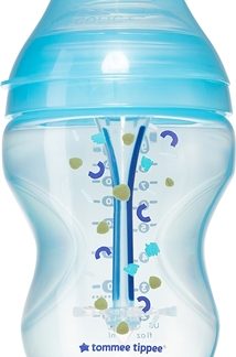 Tommee TippeeCloser To Nature Anti-colic Advanced Baby Bottle biberon Slow Flow Blue 0 m+ 260 ml