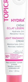 TopicremHydra+ crema giorno idratante leggera per pelli sensibili normali e miste 40 ml