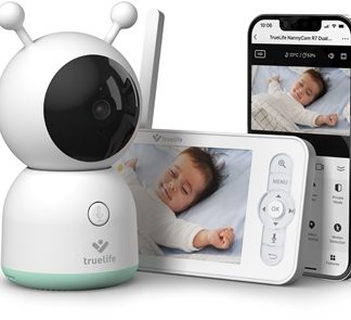 TrueLifeNannyCam R7 Dual Smart Baby Monitor video digitale 1 pz