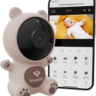 TrueLifeNannyCam S3 Smart Baby Monitor video digitale 1 pz