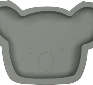 TrycoSilicone Plate Koala piatto Olive Gray 1 pz