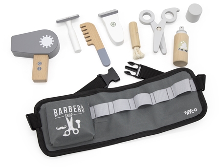 TrycoWooden Barber Set giocattolo in legno 36m+ 1 pz