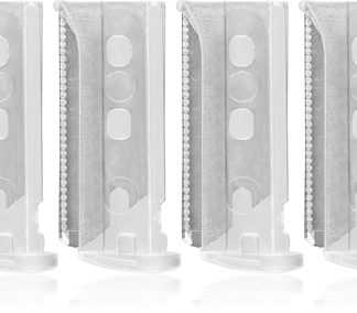 TweezermanBrow Shaping lame di ricambio per sopracciglia4 pz