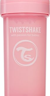 TwistshakeKid Cup Pink bottiglia per bambini 12 m+ 360 ml