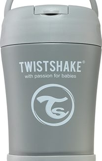TwistshakeStainless Steel Food Container Grey thermos da mangiare 350 ml