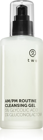 two cosmeticsAM/PM Routine Cleansing gel detergente con AHA Acids200 ml