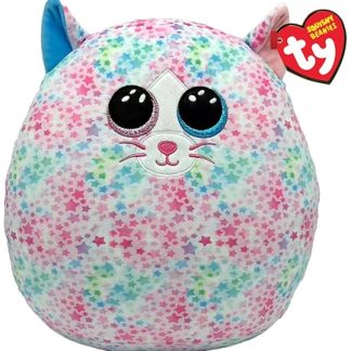 TySquishy Beanies Emma cuscinetto di peluche Multicolor Cat 3y+ 30 cm