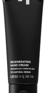Unit4MenRegenerating hand cream crema rigenerante mani Citrus and Musk 75 ml