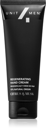 Unit4MenRegenerating hand cream crema rigenerante mani Citrus and Musk 75 ml