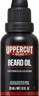 Uppercut DeluxeBeard Oil Patchouli&Leather olio da barba 30 ml