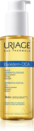 UriageBariéderm Cica Dermatological Oil olio corpo nutriente per le smagliature 100 ml