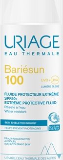 UriageBariésun 100 Extreme Protective Fluid SPF 50+ lozione protettiva per pelli molto sensibili e intolleranti SPF 50+50 ml