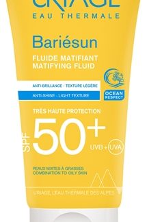 UriageBariésun Matifying Fluid SPF 50+ lozione idratante opacizzante SPF 50+50 ml