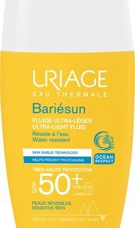 UriageBariésun Ultra-Light Fluid SPF 50+ lozione ultraleggera SPF 50+30 ml