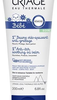 UriageBébé 1st Anti-Itch Soothing Oil Balm balsamo lenitivo per pelli secche e atopicheper neonati 200 ml