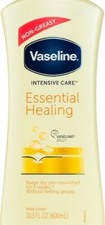 VaselineIntensive Care latte idratante corpo con dosatore Essential Healing 600 ml