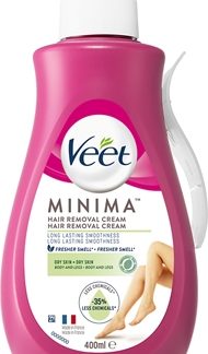 VeetMinima Dry Skin crema depilatoria idratante per pelli secche 400 ml