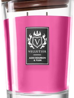 VellutierAged Bourbon & Plum candela profumata 515 g