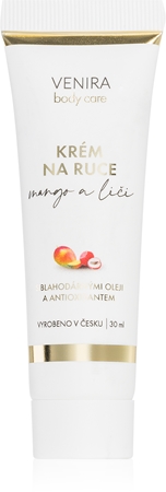 VeniraHand Cream crema per le mani Mango and lychee 30 ml