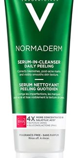 VichyNormaderm Cleansing esfoliante detergente viso con acido salicilico125 ml