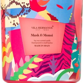 Vila Hermanos70ths Year Musk & Monoi candela profumata 500 g