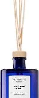 Vila HermanosApothecary Cobalt Blue Eucalyptus & Mint diffusore di aromi con ricarica 100 ml